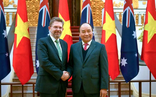 Thủ tướng tiếp Chủ tịch Thượng viện Australia