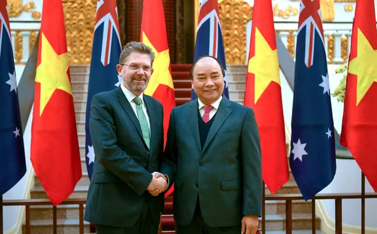 Thủ tướng tiếp Chủ tịch Thượng viện Australia
