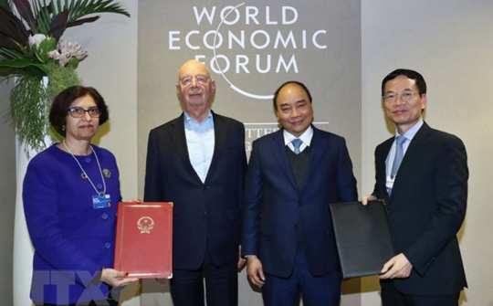 Việt Nam và WEF ký thỏa thuận hợp tác về CMCN 4.0
