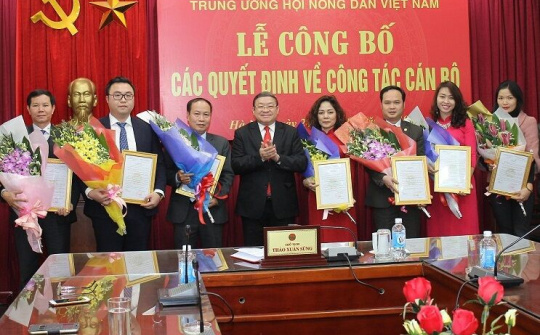 Nhân sự mới một số cơ quan Trung ương, địa phương