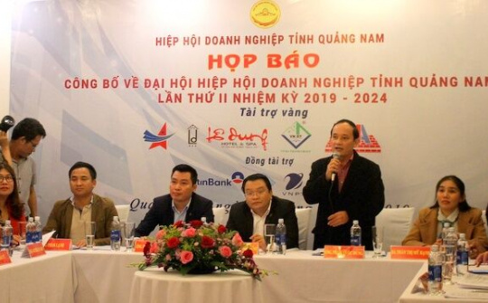 Quảng Nam: 400 thành viên tham dự đại hội Hiệp hội doanh nghiệp lần thứ II