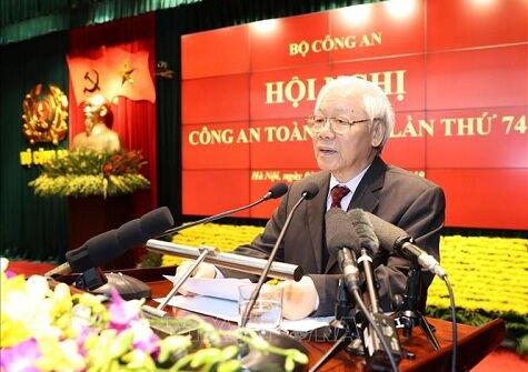 Tổng Bí thư, Chủ tịch nước dự Hội nghị Công an toàn quốc