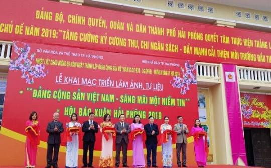 Hải Phòng: Khai mạc Hội báo Xuân Kỷ Hợi 2019