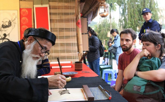 Khai Hội chữ Xuân Kỷ Hợi 2019 tại Văn Miếu Quốc Tử Giám