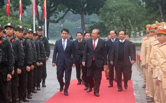 Phó Thủ tướng Trương Hòa Bình phát động Năm An toàn giao thông 2019