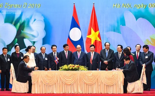Kết thúc tốt đẹp Kỳ họp lần thứ 41 Ủy ban liên Chính phủ Việt Nam-Lào
