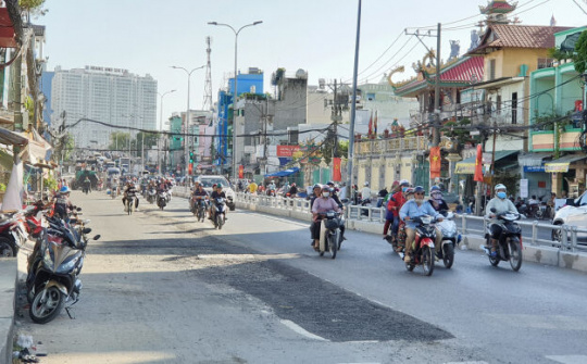 Ngày 20/1, hoàn thành mở rộng cầu Nguyễn Tri Phương