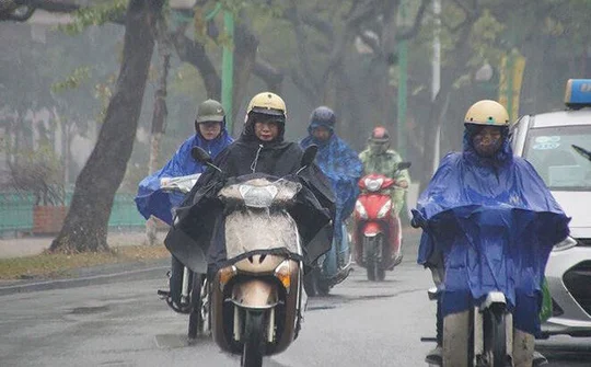 Dự báo thời tiết 8/1: Bắc Bộ mưa diện rộng, trời rét