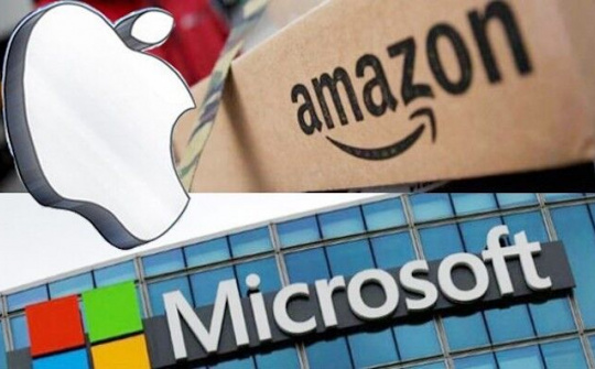 Vượt Microsoft, Amazon thành công ty đắt giá nhất thế giới