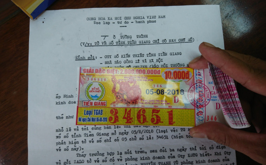 Bài 2: Cùi vé lưu cũng thiếu ba chữ số cuối ?