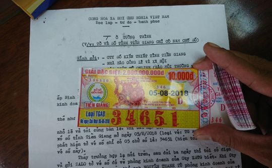Bài 2: Cùi vé lưu cũng thiếu ba chữ số cuối ?