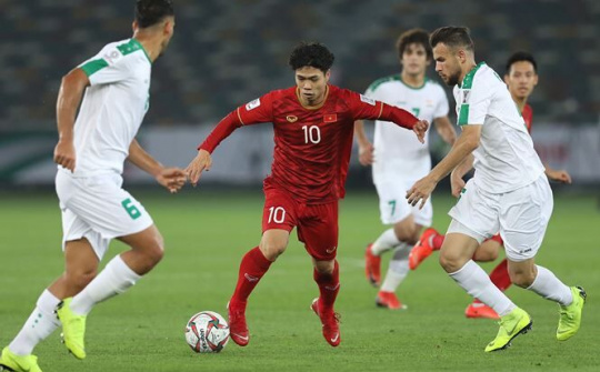 Việt Nam thua ngược Iraq dù hai lần dẫn bàn