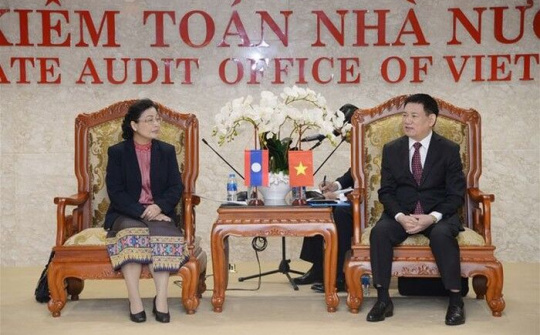 Đẩy mạnh hợp tác kiểm toán Việt Nam - Lào