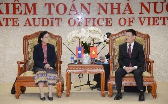 Đẩy mạnh hợp tác kiểm toán Việt Nam - Lào