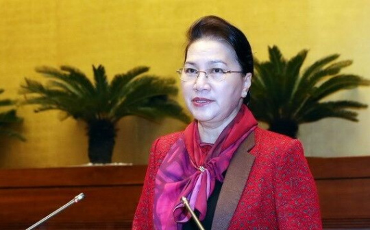 Chủ tịch Quốc hội dự hội nghị tổng kết và triển khai công tác tại Văn phòng Quốc hội