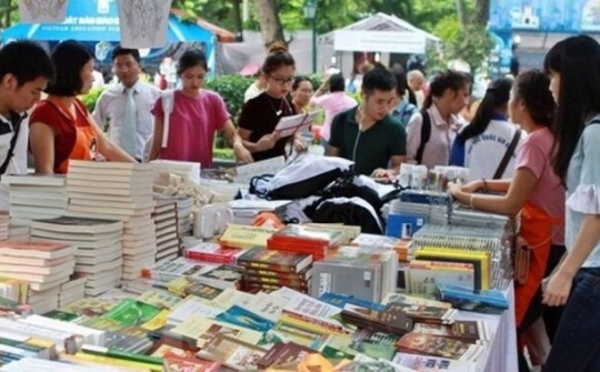Hội sách Hà Nội 2019 với chủ đề Thành phố Vì hòa bình diễn ra tại Hoàng thành Thăng long