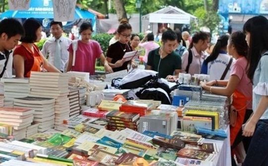 Hội sách Hà Nội 2019 với chủ đề Thành phố Vì hòa bình diễn ra tại Hoàng thành Thăng long