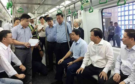 Phó Thủ tướng truy vấnTổng thầu Trung Quốc dự ánđường sắt Cát Linh-Hà Đông