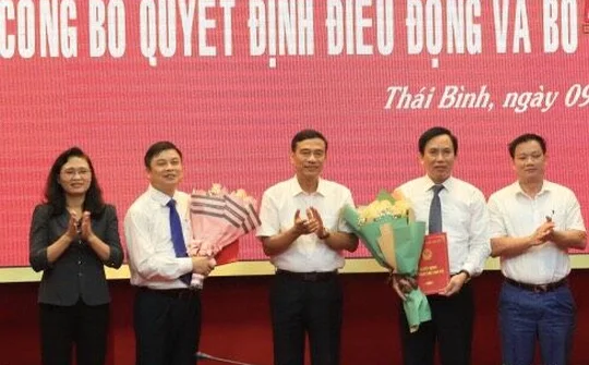 Thái Bình bổ nhiệm Giám đốc Sở Nội vụ mới
