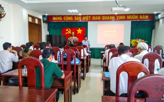 Tây Ninh: Giao ban công tác báo chí quý III năm 2019