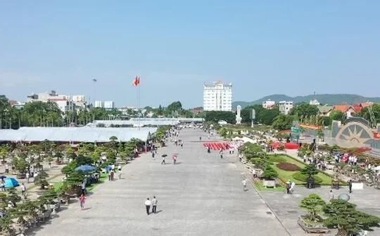 Hàng nghìn cây cảnh độc đáo được trưng bày tại Quảng trường Lam Sơn