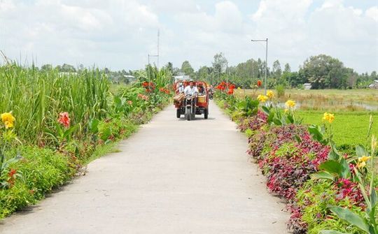 Đặc sắc xây dựng nông thôn mới Đồng Tháp