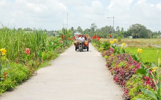 Đặc sắc xây dựng nông thôn mới Đồng Tháp