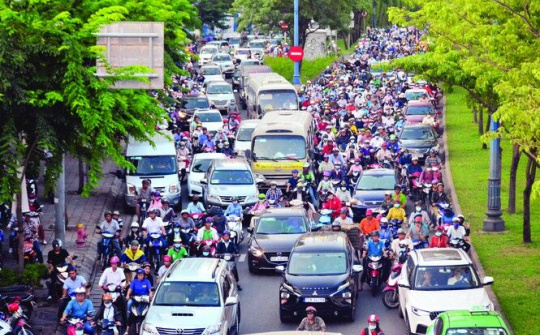 10 triệu phương tiện giao thông là thủ phạm chính gây ô nhiễm không khí ở TP.HCM