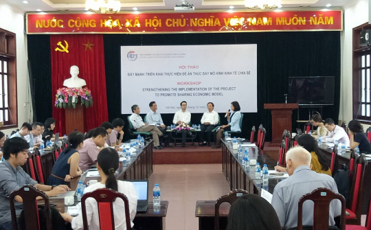 Triển khai Đề án thúc đẩy Mô hình kinh tế chia sẻ, tạo môi trường kinh doanh bình đẳng