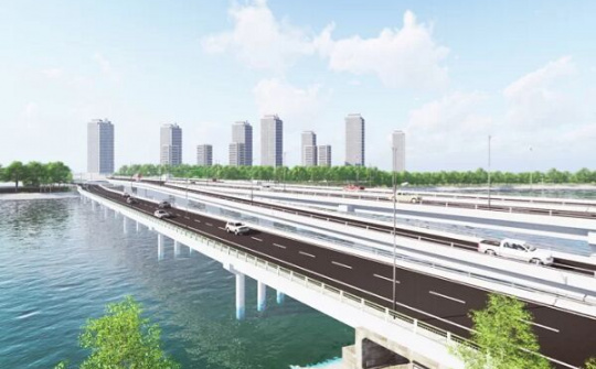 Xây hai cầu qua hồ Linh Đàm khắc phục tình trạng ùn tắc