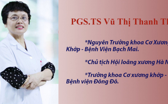 TTƯT.PGS.TS.BS Vũ Thị Thanh Thủy - Hết lòng vì người bệnh