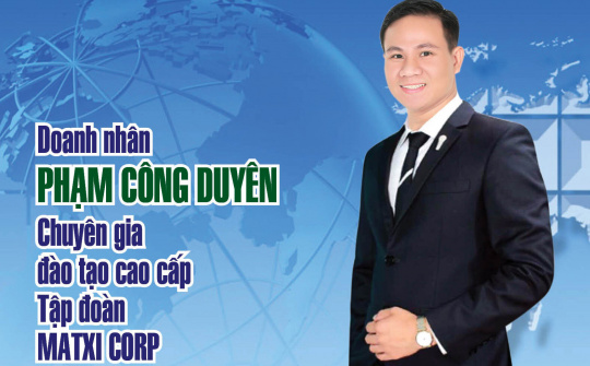 Phạm Công Duyên: Doanh nhân trẻ có trái tim nhân ái