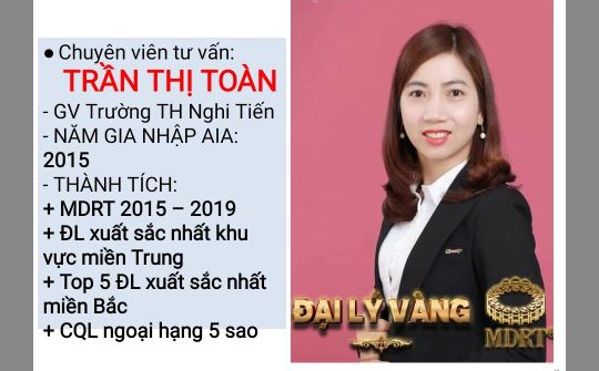 Trí thức Doanh nhân Trần Thị Toàn: Người mang “sứ mệnh” bảo vệ tài chính cho mọi gia đình