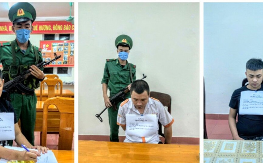 Đoàn Đặc nhiệm BĐBP miền Trung phối hợp bắt 3 đối tượng vận chuyển trái phép 1kg ma túy tổng hợp