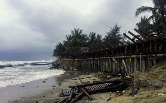 Quảng Nam: Tình trạng sạt lở bờ biển Cửa Đại TP. Hội An đáng báo động
