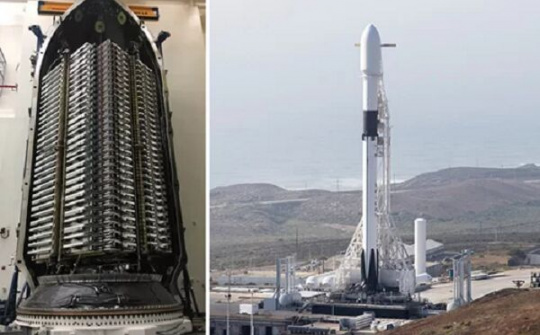 Dự định phóng 42.000 vệ tinh lên không gian của SpaceX
