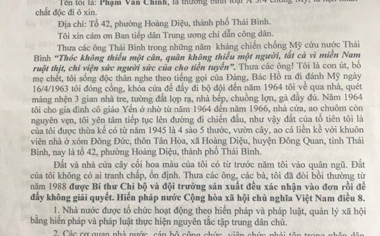 Lời “kêu cứu” của người thương binh 52 năm tuổi Đảng