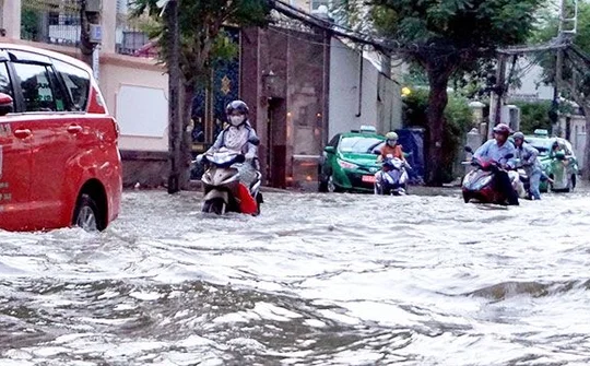 Cần giải pháp chống ngập do triều cường ở TP Hồ Chí Minh