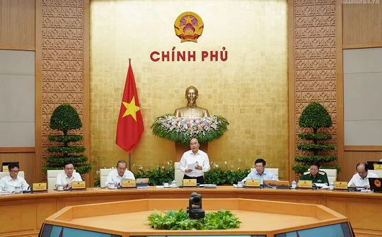Phiên họp thường kỳ Chính phủ  tháng 9