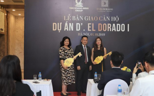 Dự án D'.El Dorado I bàn giao những căn hộ đầu tiên cho khách hàng