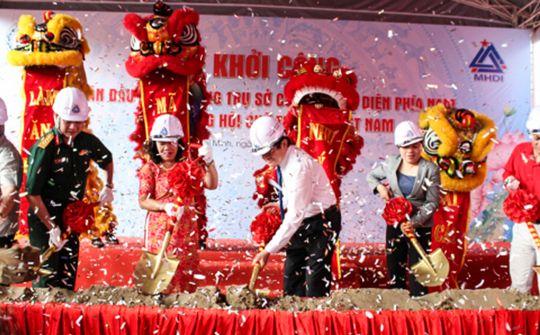 Khởi công xây dựng trụ sở Cơ quan đại diện phía Nam - Trung ương Hội Chữ thập đỏ Việt Nam