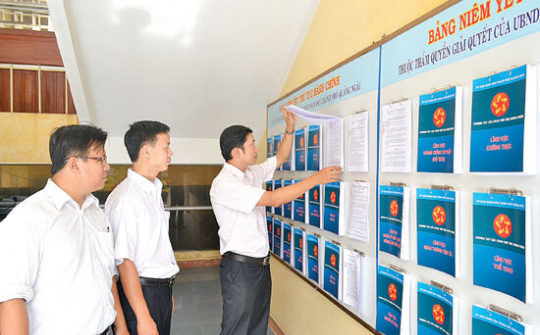 36 thủ tục hành chính thuộc thẩm quyền giải quyết của Bộ Công an, Bộ Quốc phòng, BHXH Việt Nam