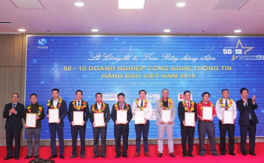 Công bố 60 doanh nghiệp CNTT hàng đầu Việt Nam năm 2019