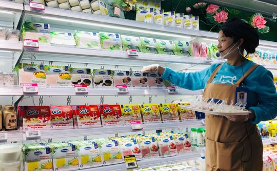 Sữa chua Vinamilk chính thức có mặt tại 'Siêu thị thông minh HEMA' của Alibaba tại Trung Quốc