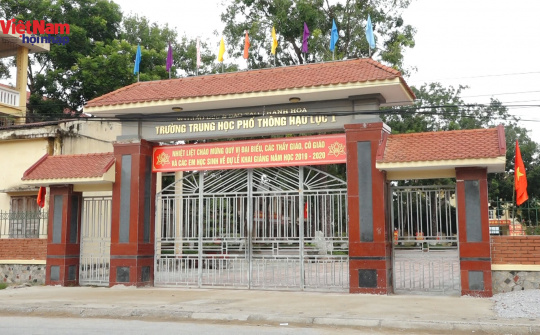 Trường THPT Hậu Lộc 1: Điểm tựa nâng bước thành công