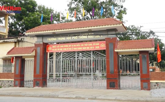 Trường THPT Hậu Lộc 1: Điểm tựa nâng bước thành công