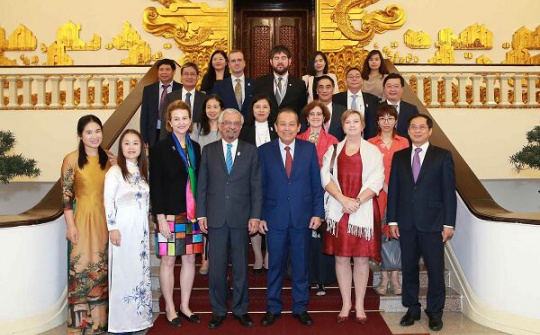 Tiếp tục thúc đẩy các hoạt động hợp tác với Liên Hợp Quốc