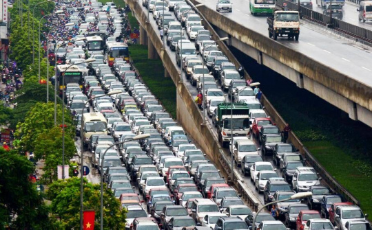 Hà Nội tiếp tục ‘khởi động’ đề án cấm xe máy và thu phí ô tô vào nội đô