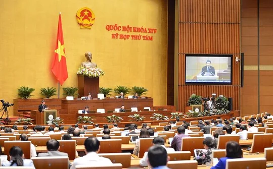 Quốc hội xem xét sửa đổi, bổ sung Luật Tổ chức Quốc hội