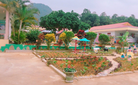 Trường Mầm Non Điền Trung – Bá Thước: Nơi ươm mầm những chồi non